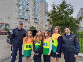 Отряд ЮИД начинает работу!.